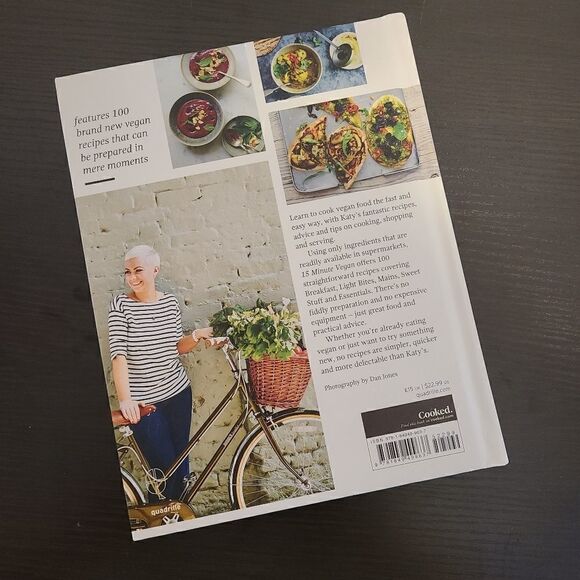 15 Minute Vegan: Fast, Modern Vegan Cooking Hardcover - Picture 2 of 3